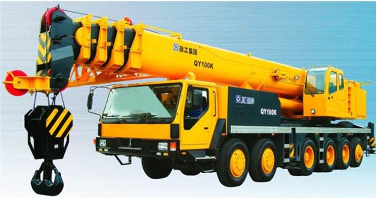 XCMG Official Mobile Cranes Truck QY100K China Mobile Crane Price